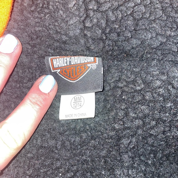 Harley Davidson youth sweater/jacket - Picture 3 of 6